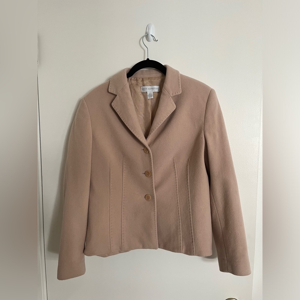 Wool Blend Blazer